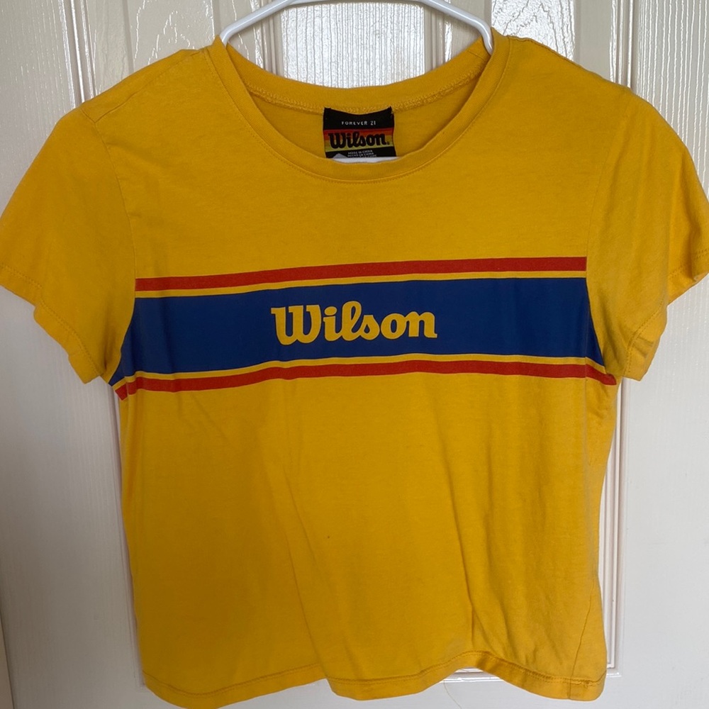Graphic crop top